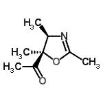 CAS 登录号：83750-11-2， 1-[(4R,5R)-2,4,5-三甲基-4,5-二氢-1,3-恶唑-5-基]乙酮