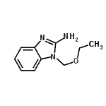 CAS 登录号：83750-32-7， 1-(乙氧基甲基)-1H-苯并咪唑-2-胺
