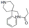 CAS 登录号：83783-73-7， N-[(4-苯基哌啶-4-基)甲基]丙酰胺