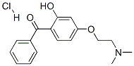 CAS 登录号：83803-91-2， [4-[2-(二甲基氨基)乙氧基]-2-羟基苯基]苯基甲酮盐酸盐