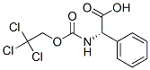 CAS 登录号：83846-88-2， (S)-苯基[[(2,2,2-三氯乙氧基)羰基]氨基]乙酸
