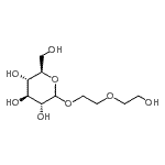 CAS 登录号：83846-90-6， 2-(2-羟基乙氧基)乙基D-吡喃葡萄糖苷