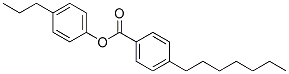 CAS 登录号：83846-94-0， 4-丙基苯基 4-庚基苯甲酸酯