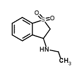 CAS 登录号：83863-52-9， N-乙基-2,3-二氢-1-苯并噻吩-3-胺1,1-二氧化物