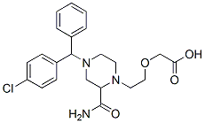 结构式 CAS# 83881-37-2, 西替立嗪酰胺