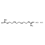 CAS 登录号：83898-08-2， 1,1'-[1,2-乙烷二基二(亚氨基-2,1-乙二基)]二胍二盐酸盐