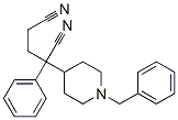结构式 CAS# 83898-32-2, 2-[1-苄基-4-哌啶基]-2-苯基戊二腈