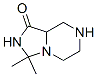 CAS 登录号：83898-63-9， 六氢-3,3-二甲基咪唑并[1,5-a]吡嗪-1(5H)-酮