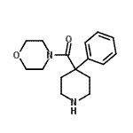 CAS 登录号：83929-37-7， 4-吗啉基(4-苯基-4-哌啶基)甲酮