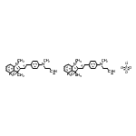 CAS 登录号：83950-01-0， 二{2-[(E)-2-{4-[(2-氰基乙基)(甲基)氨基]苯基}乙烯基]-1,3,3-三甲基-3H-吲哚鎓}硫酸盐