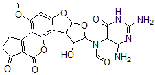 CAS 登录号：83953-67-7， 2,3-二氢-2,3-(N(5)-甲酰基-2',5',6'-三氨基-4-氧代-N(5)-嘧啶基)-3-羟基黄曲霉毒素 B(1)