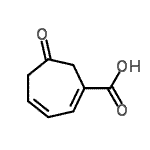 CAS 登录号：83962-25-8， 6-氧代-1,3-环庚二烯-1-羧酸
