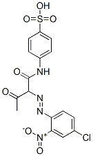 CAS 登录号：84030-34-2， 4-[[2-[(4-氯-2-硝基苯基)偶氮]-1,3-二氧代丁基]氨基]苯磺酸