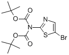 CAS 登录号：840493-96-1， (5-溴-2-噻唑基)-亚氨基二羧酸二叔丁酯
