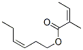 CAS 登录号：84060-80-0， (Z,Z)-3-己烯基 2-甲基-2-丁烯酸酯