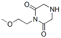 结构式 CAS# 841274-04-2, 1-(2-甲氧基乙基)-2,6-哌嗪二酮