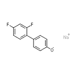 CAS 登录号：84145-01-7， 钠2',4'-二氟-4-联苯醇酸酯