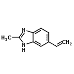 CAS 登录号：84170-66-1， 2-甲基-5-乙烯基-1H-苯并咪唑