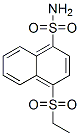 CAS 登录号：842-00-2， 4-乙基磺酰基萘-1-磺酰胺