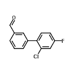 CAS 登录号：842140-46-9， 2'-氯-4'-氟-3-联苯甲醛