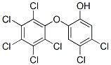 CAS 登录号：84236-31-7， 4,5-二氯-2-(2,3,4,5,6-五氯苯氧基)苯酚