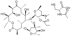 CAS 登录号：84252-03-9， 司丙红霉素