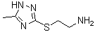 结构式 CAS# 842955-68-4, 2-[(5-甲基-1H-1,2,4-三唑-3-基)硫基]乙胺