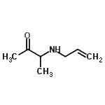 CAS 登录号：84300-47-0， 3-(烯丙基氨基)-2-丁酮