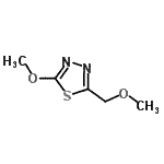 CAS 登录号：84353-10-6， 2-甲氧基-5-(甲氧基甲基)-1,3,4-噻二唑