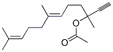 CAS 登录号：84434-24-2， 3,7,11-三甲基十二碳-6,10-二烯-1-炔-3-基乙酸酯