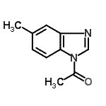 CAS 登录号：84445-76-1， 1-(5-甲基-1H-苯并咪唑-1-基)乙酮