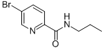CAS 登录号：845305-89-7， 5-溴-N-丙基吡啶甲酰胺