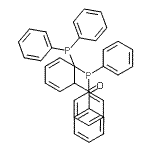 结构式 CAS# 845821-92-3, [6,6-二(二苯基膦基)-2,4-环己二烯-1-基](苯基)甲酮