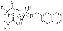 CAS 登录号：845866-75-3， (1S,4S)-(+)-2-萘-2-基甲基-2,5-二氮杂-双环[2.2.1]庚烷二(三氟甲基乙酸盐)