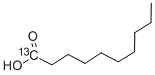 结构式 CAS# 84600-66-8, 癸酸-1-13C