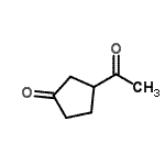 CAS 登录号：84602-27-7， 3-乙酰基环戊酮