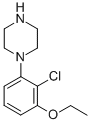 CAS 登录号：846031-59-2， 1-(2-氯-3-乙氧基苯基)-哌嗪