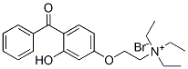 CAS#: 84604-79-5， [2-(4-Benzoyl-3-Hydroxyphenoxy)Ethyl]Triethylammonium Bromide