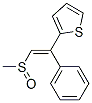 CAS 登录号：84605-02-7， 甲基-(2-苯基-2-(噻吩基)乙烯基)亚砜