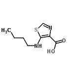 CAS 登录号：84636-40-8， 5-(丁基氨基)-1,3-噻唑-4-羧酸