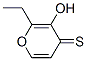 CAS 登录号：84642-58-0， 2-乙基-3-羟基-4H-吡喃-4-硫酮