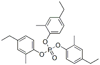 CAS 登录号：84642-71-7， 三(4-乙基邻甲苯基)磷酸酯