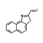 CAS 登录号：84659-86-9， 萘并[1,2-d][1,3]噻唑-2-甲醛