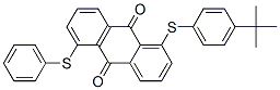 CAS 登录号：84674-65-7， 1-[[4-(1,1-二甲基乙基)苯基]硫代]-5-(苯基硫代)蒽醌
