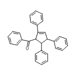 CAS 登录号：84709-76-2， 苯基(2,4,5-三苯基-2-环戊烯-1-基)甲酮