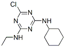 CAS 登录号：84712-77-6， 6-氯-N-环己基-N'-乙基-1,3,5-三嗪-2,4-二胺