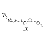 CAS 登录号：84712-94-7， 2-{[4-(苯基偶氮)苄基]磺酰基}乙基N-{[(4-甲氧基苄基)氧基]羰基}-L-丝氨酰-S-(乙酰氨基甲基)-L-半胱氨酸酯