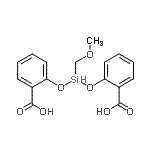 CAS 登录号：84713-00-8， 2,2'-{[(甲氧基甲基)硅烷二基]二(氧基)}二苯甲酸