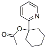 CAS 登录号：84731-74-8， 1-(吡啶-2-基)环己基乙酸酯