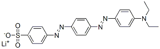 CAS 登录号：84732-32-1， 4-[[4-[[4-(二乙基氨基)苯基]偶氮]苯基]偶氮]苯磺酸锂